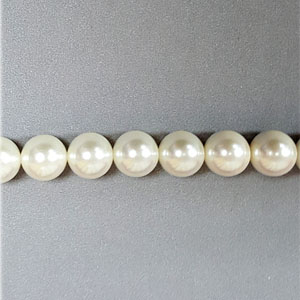 SHELL PEARL #211 14MM CREAM WHITE